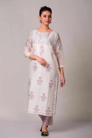Dipti Buta Chanderi Kurta
