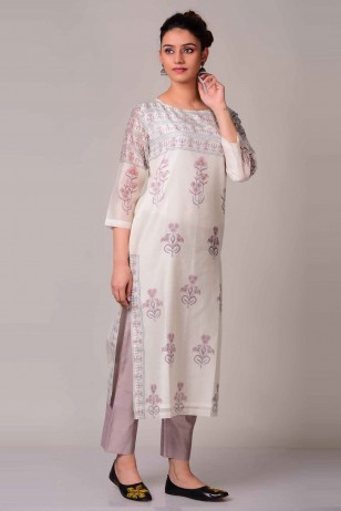 Dipti Buta Chanderi Kurta