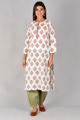 Gulfiza Mull Kurta