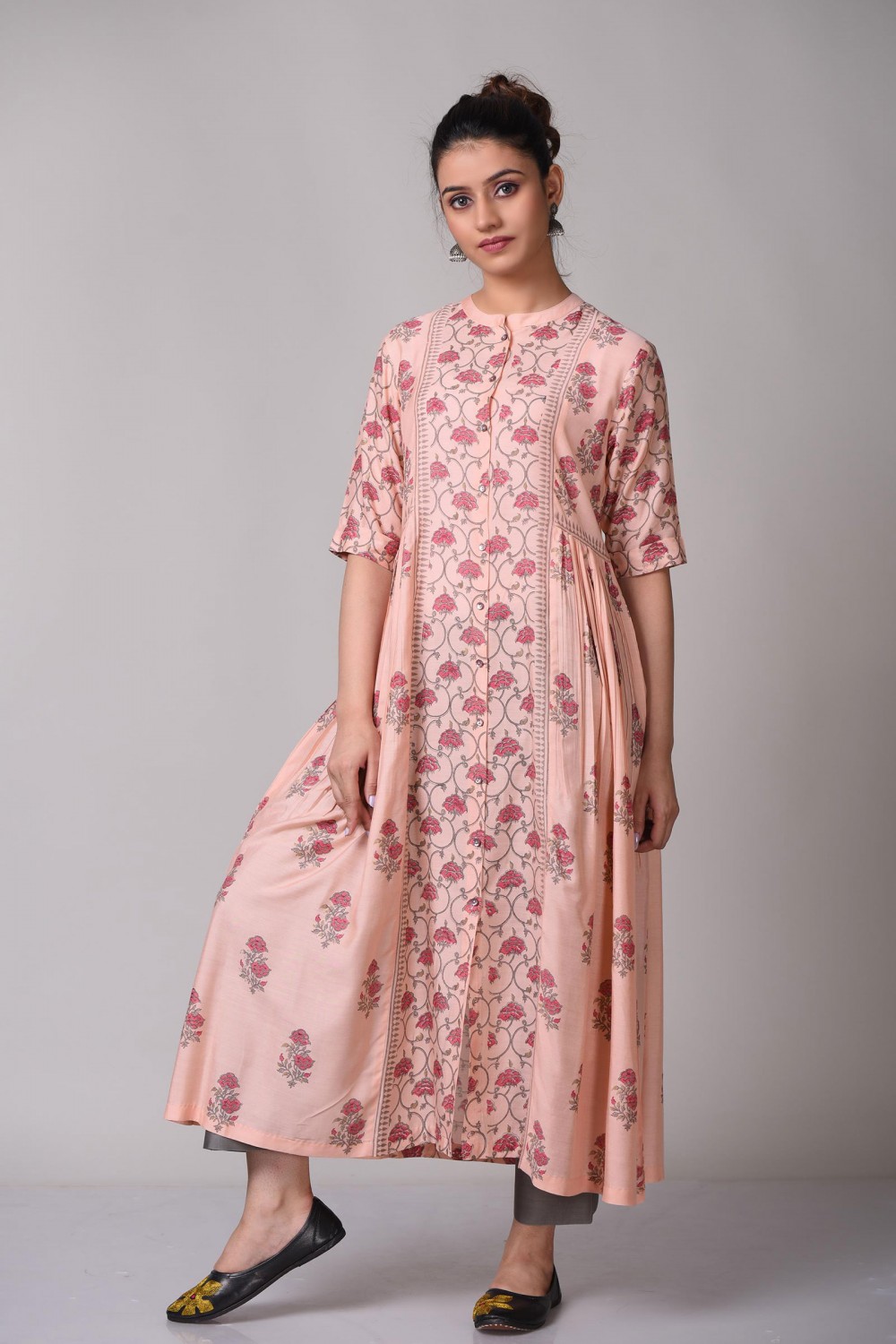 Rosebell Buta Kurta