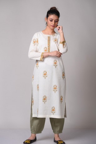 Firdos Mull Kurta